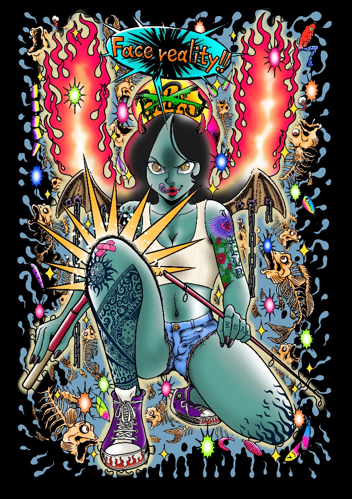 Realistic Devil Girl